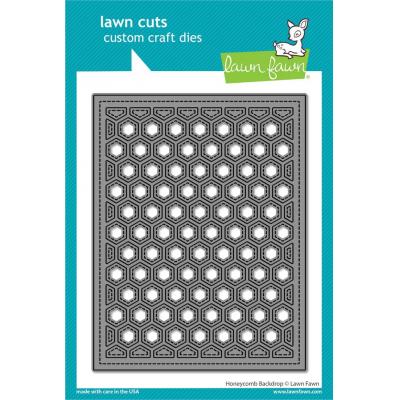 Lawn Fawn Lawn Cuts - Honeycomb Backdrop